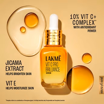 Lakme Vitamin C Brillance Serum With 10% Vit C Complex