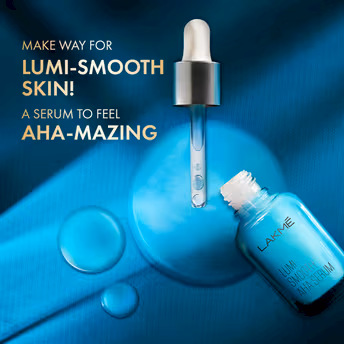 Lakme 8% AHA-BHA-PHA+ Complex Lumi Smooth Serum