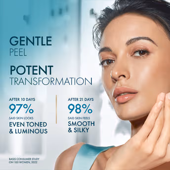 Lakme 8% AHA-BHA-PHA+ Complex Lumi Smooth Serum
