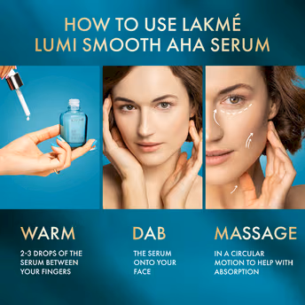 Lakme 8% AHA-BHA-PHA+ Complex Lumi Smooth Serum