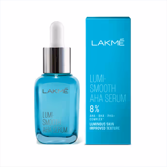Lakme 8% AHA-BHA-PHA+ Complex Lumi Smooth Serum