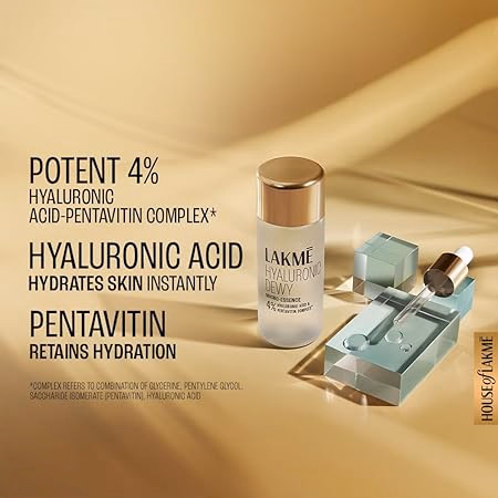 Lakme Hyaluronic Dewy Micro Essence with 4% Hyaluronic Acid