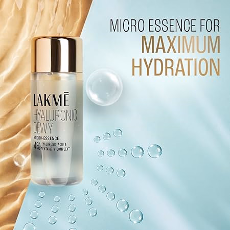 Lakme Hyaluronic Dewy Micro Essence with 4% Hyaluronic Acid