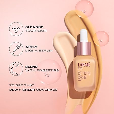 Lakme CC Tinted Serum - Skin Tint  2%