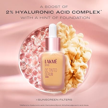 Lakme CC Tinted Serum - Skin Tint  2%