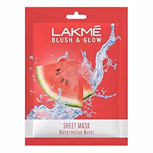 Lakme Blush & Glow - Watermelon  - Sheet Mask