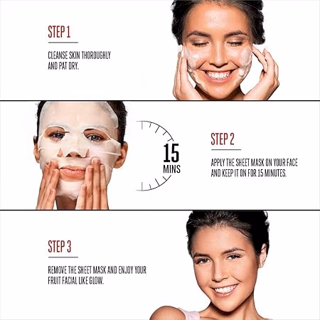 Lakme Blush & Glow - Lemon - Sheet Mask