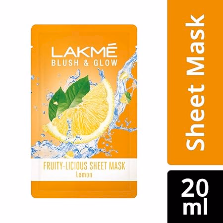 Lakme Blush & Glow - Lemon - Sheet Mask