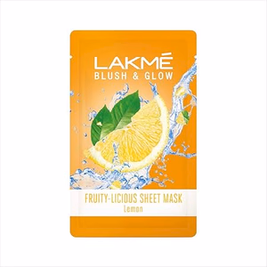 Lakme Blush & Glow - Lemon - Sheet Mask