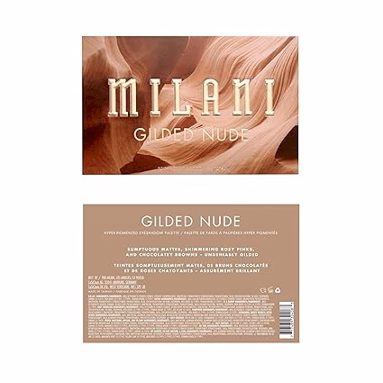 Milani Gilded Eyeshadow Palette - 120 Gilded Nude