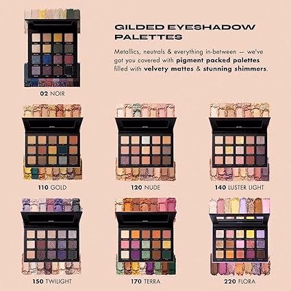 Milani Gilded Eyeshadow Palette - 120 Gilded Nude