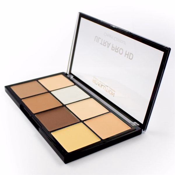 Makeup Revolution - Fair - HD Pro Cream Contour Palette