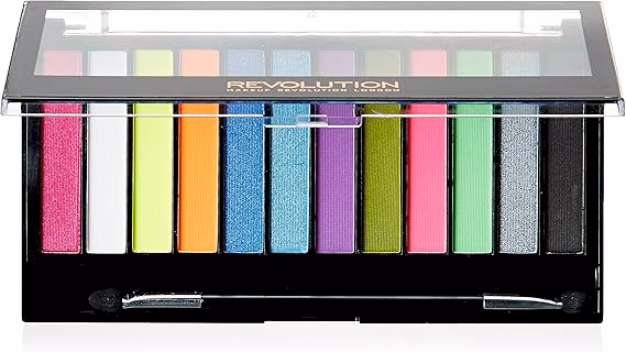 Makeup Revolution Redemption Palette 12 Acid Brights