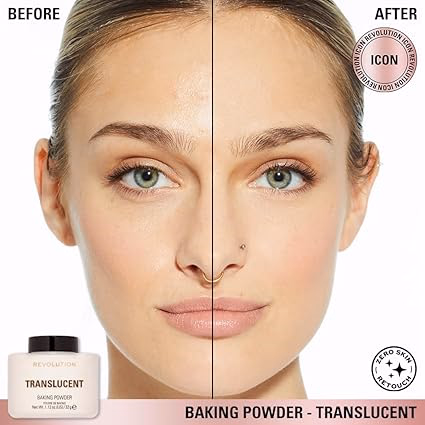 Makeup Revolution Loose Baking Powder - Translucent