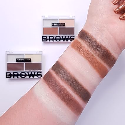 Makeup Revolution Relove Colour Cult Brow Palette Dark