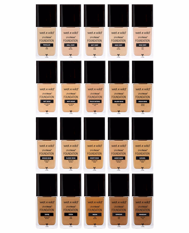 Wet & Wild - Nude ivory - Photo Focus Foundation