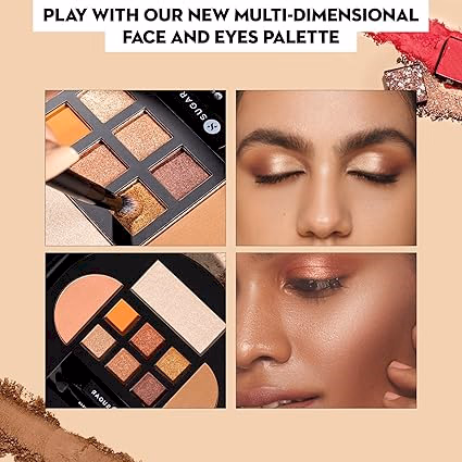 Sugar - Warm Win - Contour De Force Eyes And Face Palette