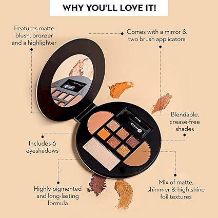 Sugar - Pink Pro - Contour De Force Eyes And Face Palette