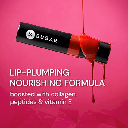 SUGAR Partner In Shine Transferproof Glossy Lipstick - 05 Mauve Malbec