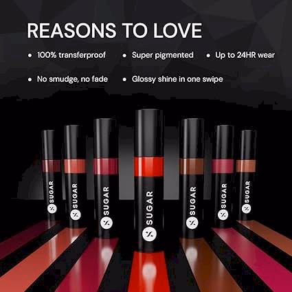 Sugar - Raspberry Rose - Partner In Shine-Transferproof Glossy Lipstick