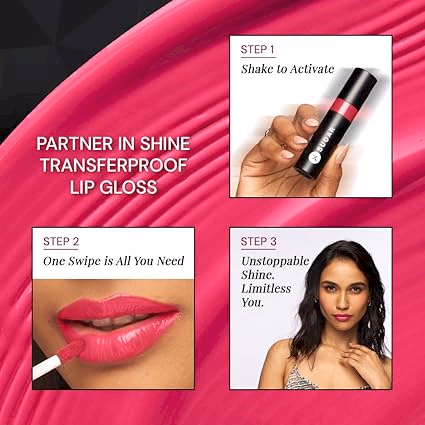 SUGAR Partner In Shine Transferproof Glossy Lipstick - 13 Mulberry Merlot