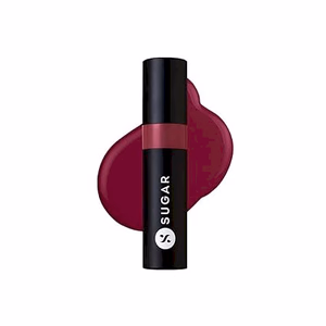SUGAR Partner In Shine Transferproof Glossy Lipstick - 13 Mulberry Merlot