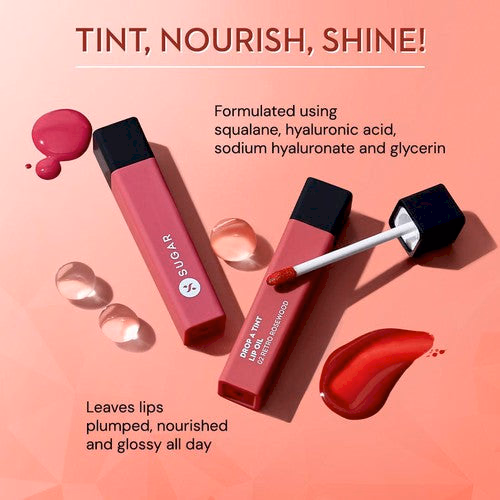 Sugar - Roman Rose - Drop A Tint Lip Oil