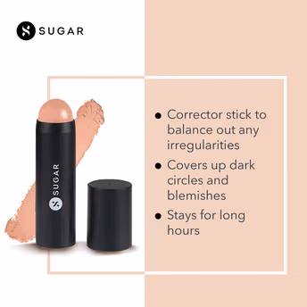 Sugar - Peach Precedent - Face Fwd - Corrector Stick