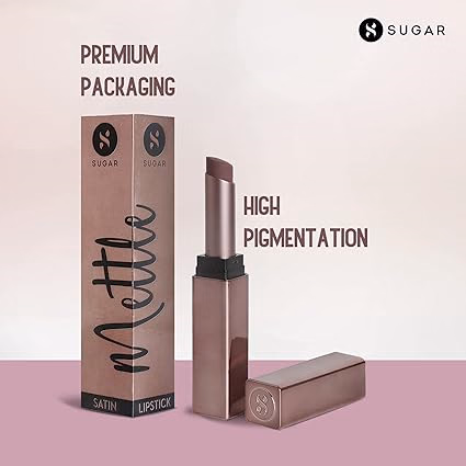 SUGAR Cosmetics Mettle Satin Lipstick -  07 Gabriella