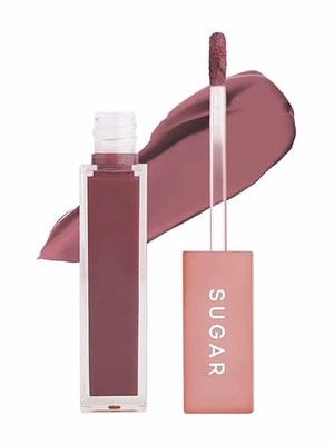 SUGAR Cosmetics Mettle Matte Liquid Lipstick - 03 Estella