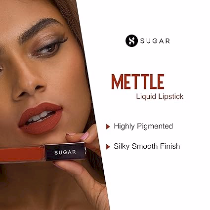 SUGAR Cosmetics Mettle Matte Liquid Lipstick - 11 Rigel