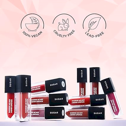 SUGAR Smudge Me Not Liquid Lipstick - 12 Don Fawn
