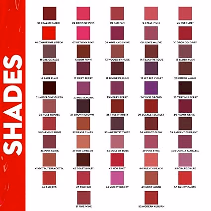 SUGAR Smudge Me Not Liquid Lipstick - 51 Fine Wine (Burgundy Red)