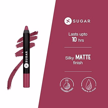 Sugar - Miss Rosa - Matte As Hell Crayon Lipstick