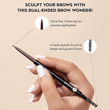 SUGAR Arch Arrival Micro Brow Pencil - 01 Jerry Brown