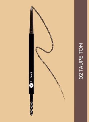 SUGAR Arch Arrival Micro Brow Pencil - 02 Taupe Tom