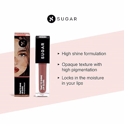 Sugar - Velma Pinkley - Time To Shine Lip Gloss