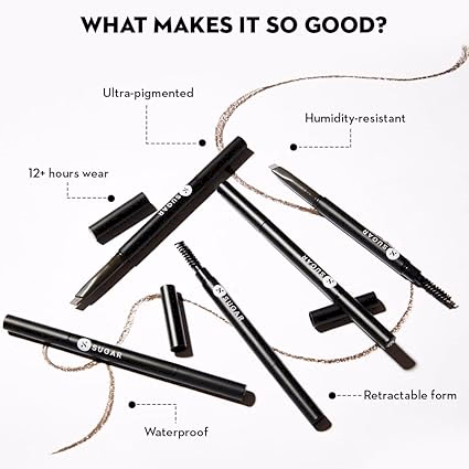 SUGAR Arch Arrival Brow Definer - 01 Jerry Brown (Medium Brown)