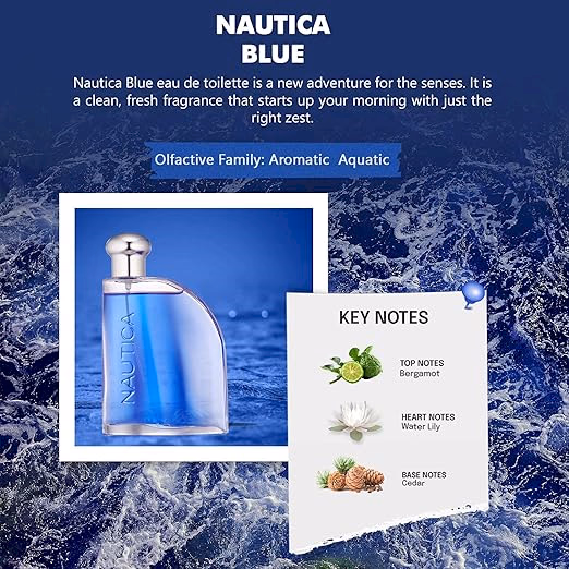 Nautica Blue Eau De Toilette Spray For Him