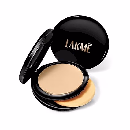 LAKME Showstopper Unreal Dual Cover Natural Pressed Powder