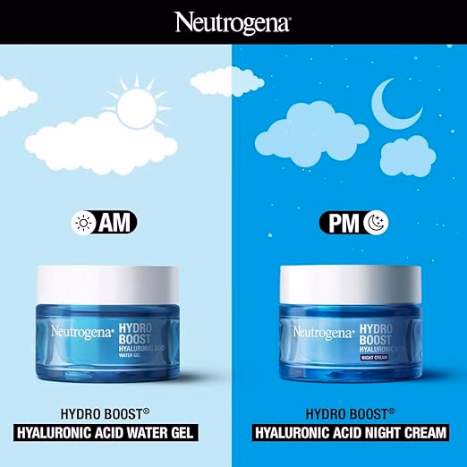 Neutrogena Hydro Boost Hyaluronic Acid Night Cream & Moisturizer