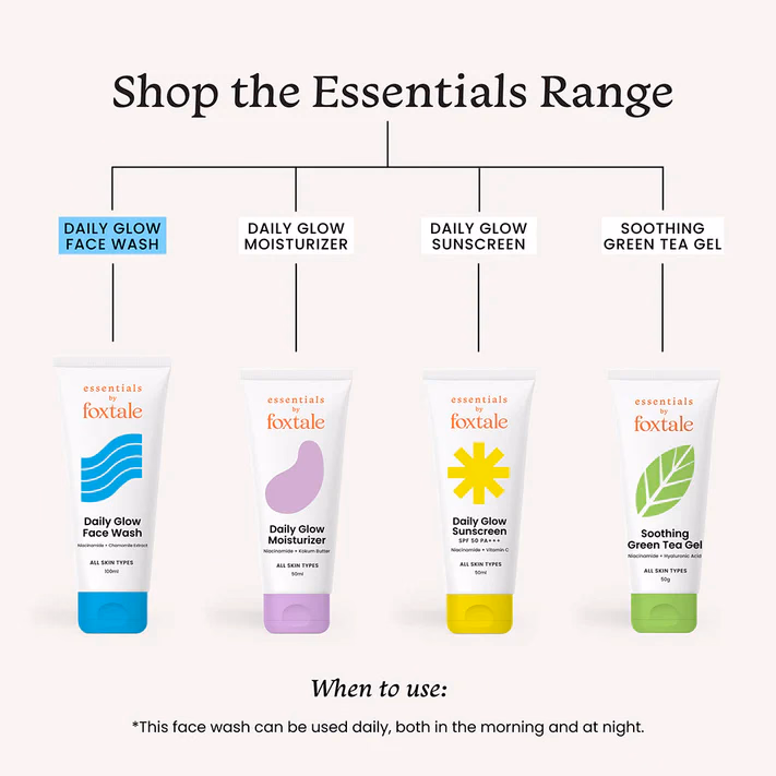 Foxtale Essentials Gel Face Wash