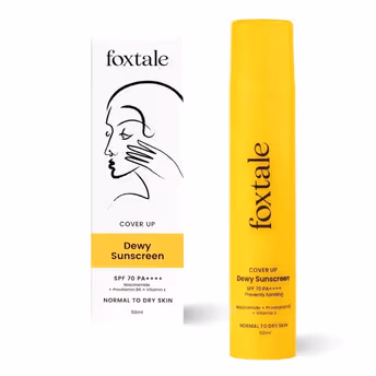 Foxtale SPF 70 PA++++ Dewy Sunscreen