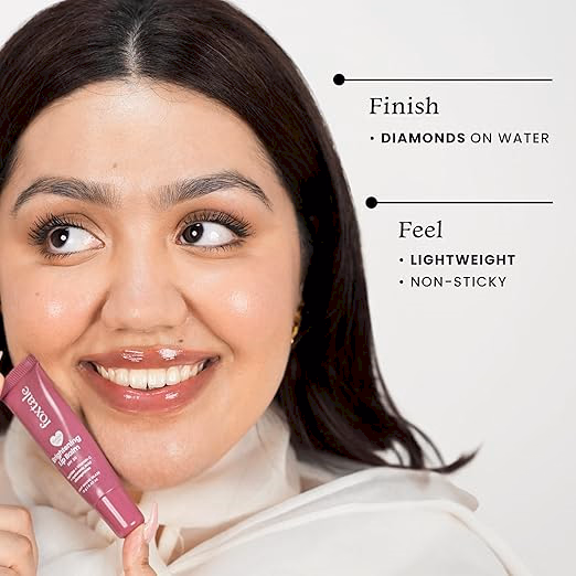 Foxtale Brightening Lip Balm - Light Mauve GLAZE