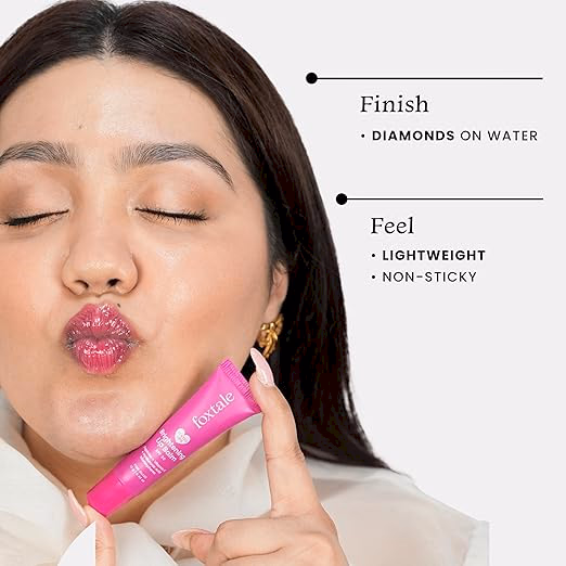 Foxtale Brightening Lip Balm - Light Mauve GLAZE