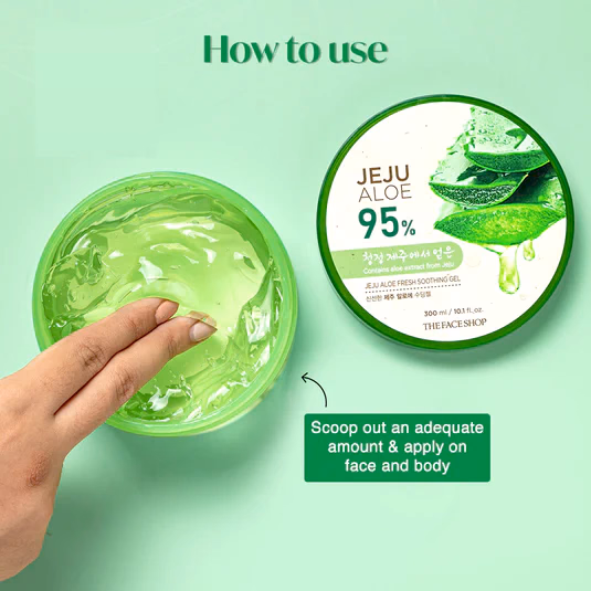 The Face Shop - Jeju Aloe - Fresh Soothing Gel