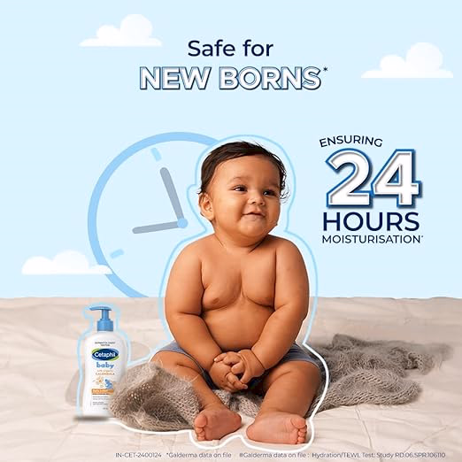 Cetaphil Baby Daily Lotion - Face & Body With Organic Calendula