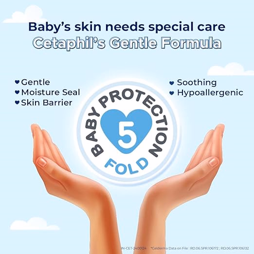 Cetaphil Baby Daily Lotion - Face & Body With Organic Calendula