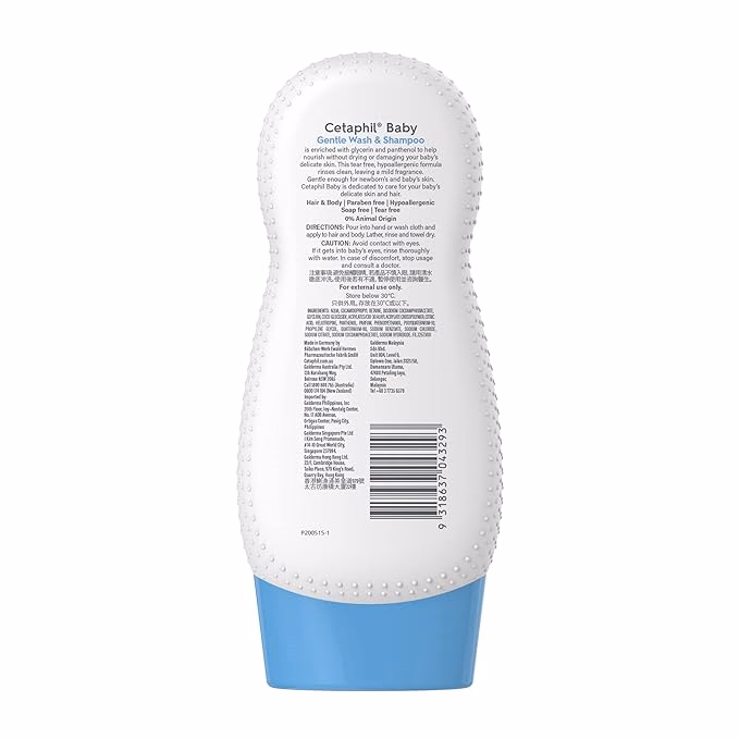 Cetaphil Baby Gentle Wash & Shampoo