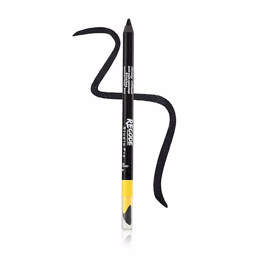 Recode - Black - Turning Heads - Crayon Gel Eyeliner Cum Kajal Pencil